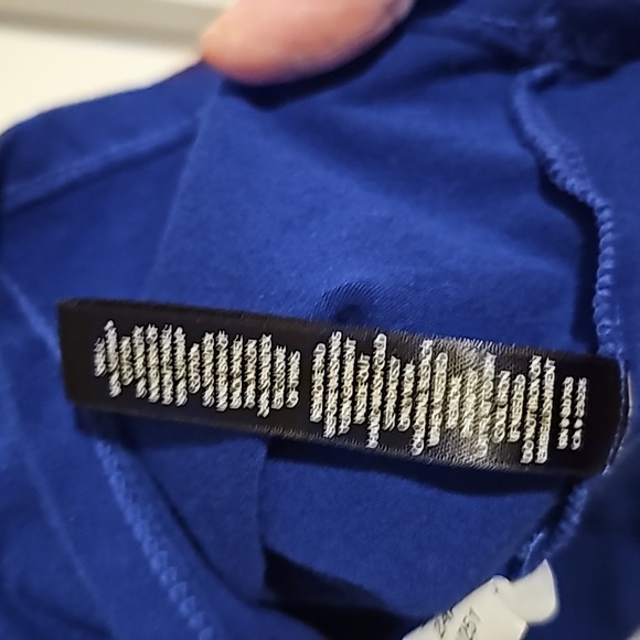 My BraTops Royal Blue Tie Up Halter Padded Cups Shelf Bra VGUC Size? 2AF - Picture 6 of 10